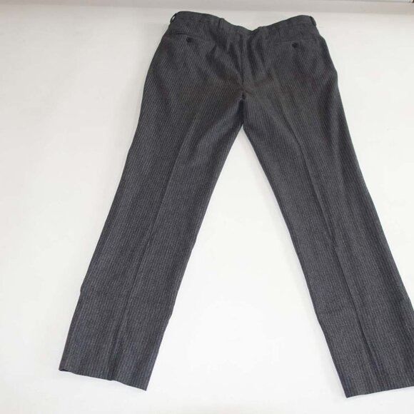 Massimo Dutti Men's 2 Button Suit Size 44 Regular 38 x 33 Charcoal Gray Wool 44R - Picture 6 of 16